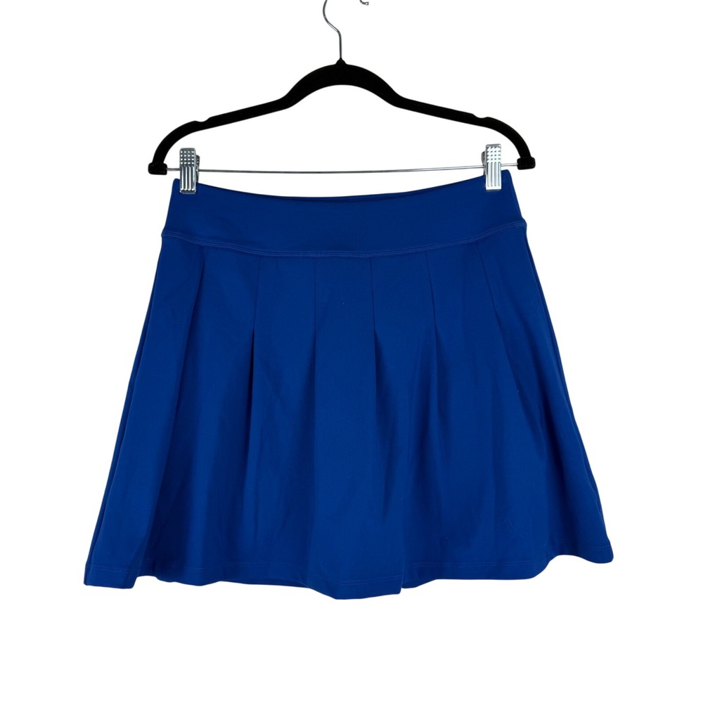 Lands' End Pleated Skort Size S Tall 6-8 Blue Athletic Golf Tennis Activewear